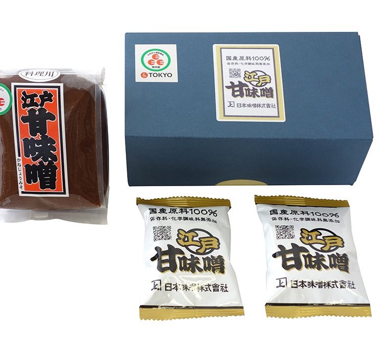 かねじょう江戸甘みそ／江戸甘味噌フリーズドライ味噌汁