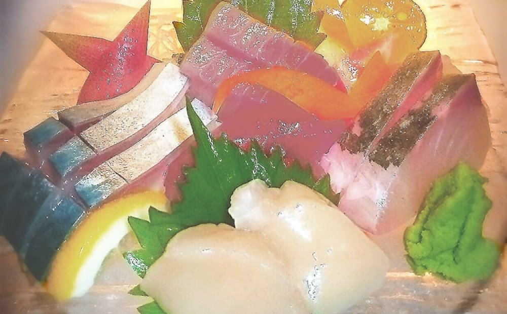 新鮮な海鮮料理が楽しめる