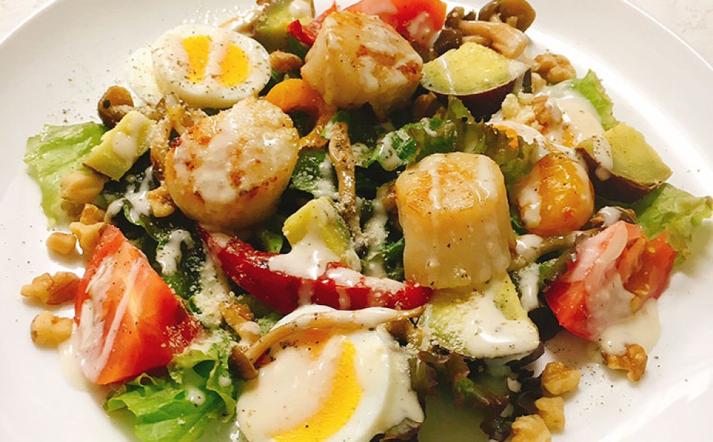 地元野菜をふんだんに使用