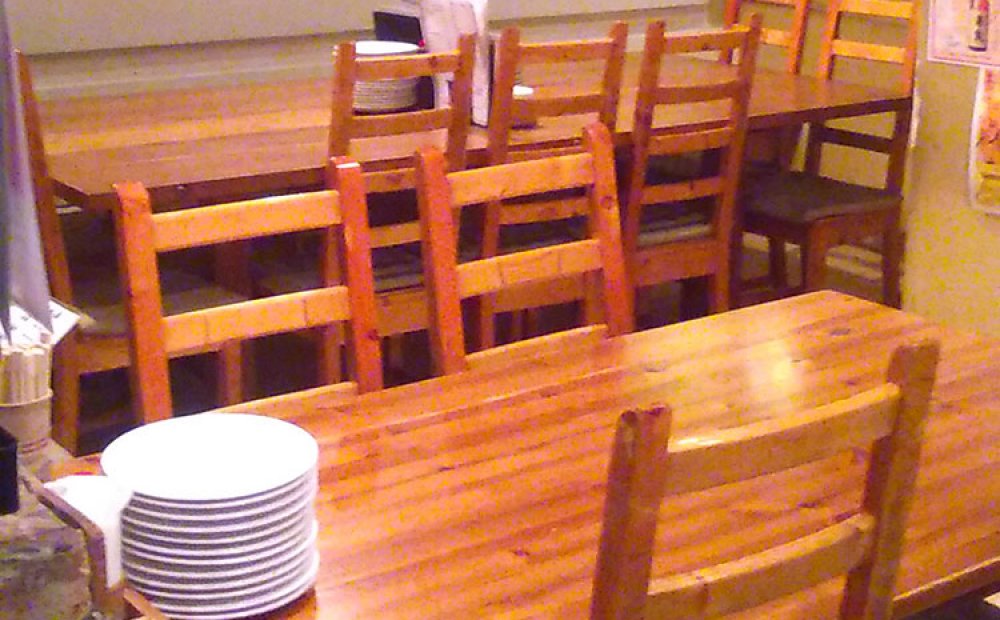 アットホームな雰囲気の店内