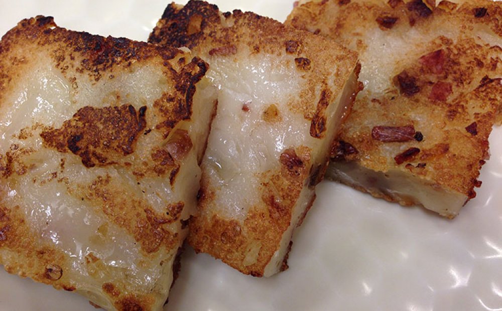 もちもちとした大根餅