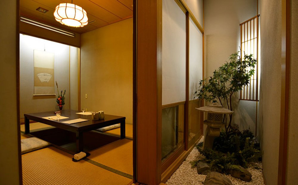 掘りごたつの「杉の間」