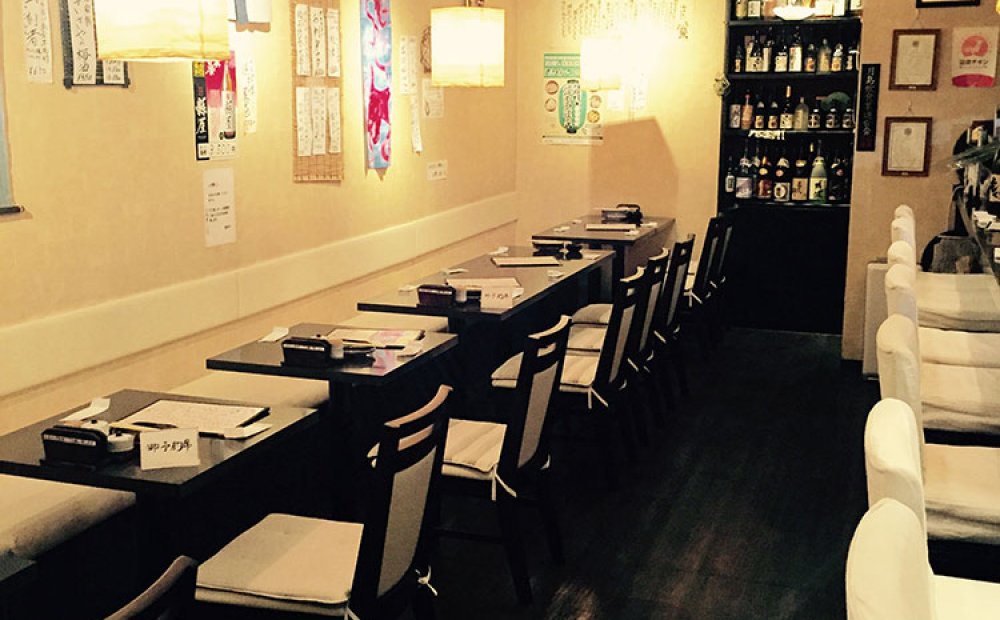 居心地のいい店内