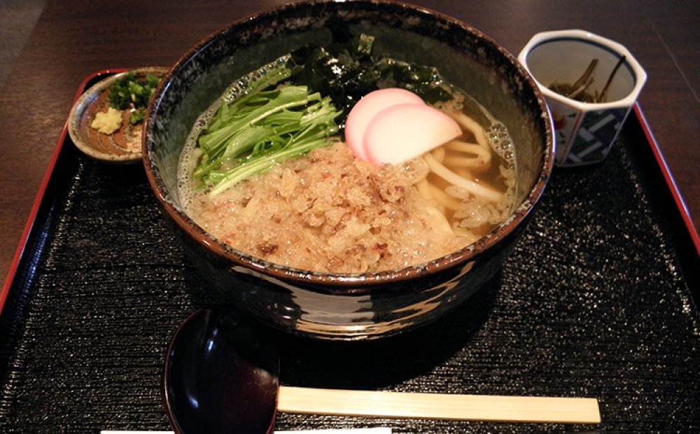 ぽんぽこ（たぬき）うどん