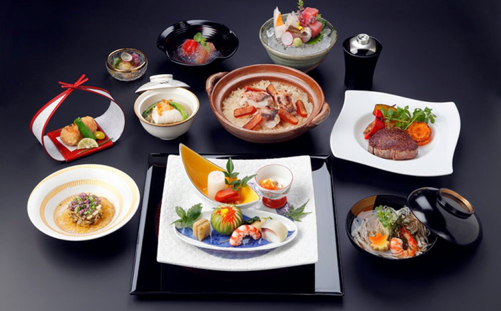 旬の素材を使った本格日本料理