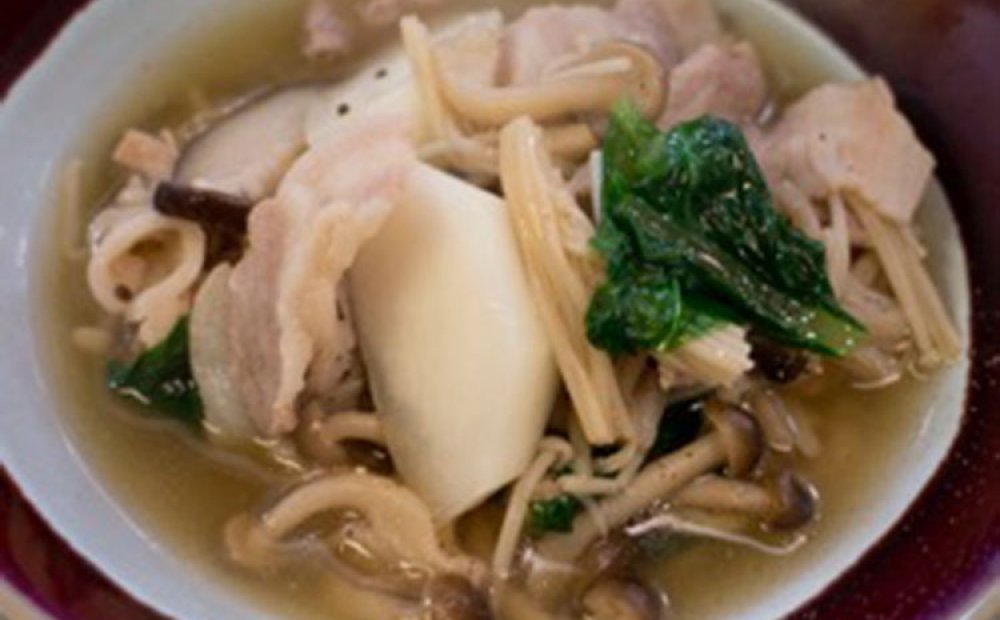 カブと豚バラ肉のさっと煮