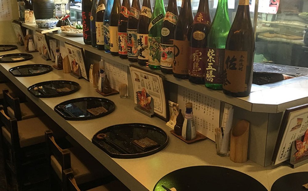 酒の種類も豊富に揃う