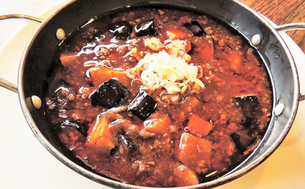 秋なすの麻婆茄子1000円