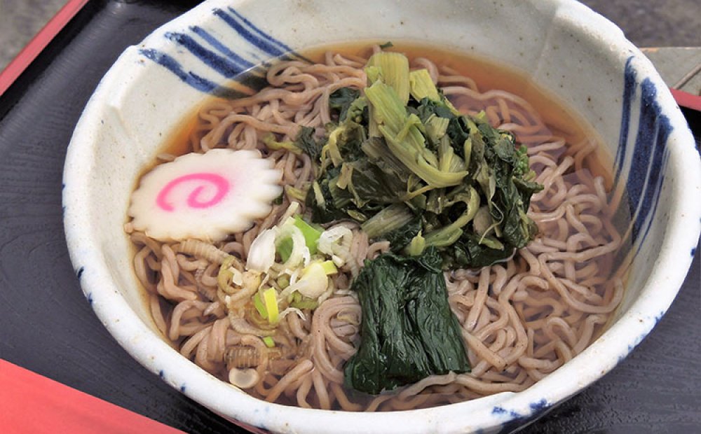 春の味・奥多摩産わさびの花