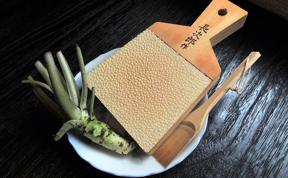 奥多摩産の生ワサビを使用