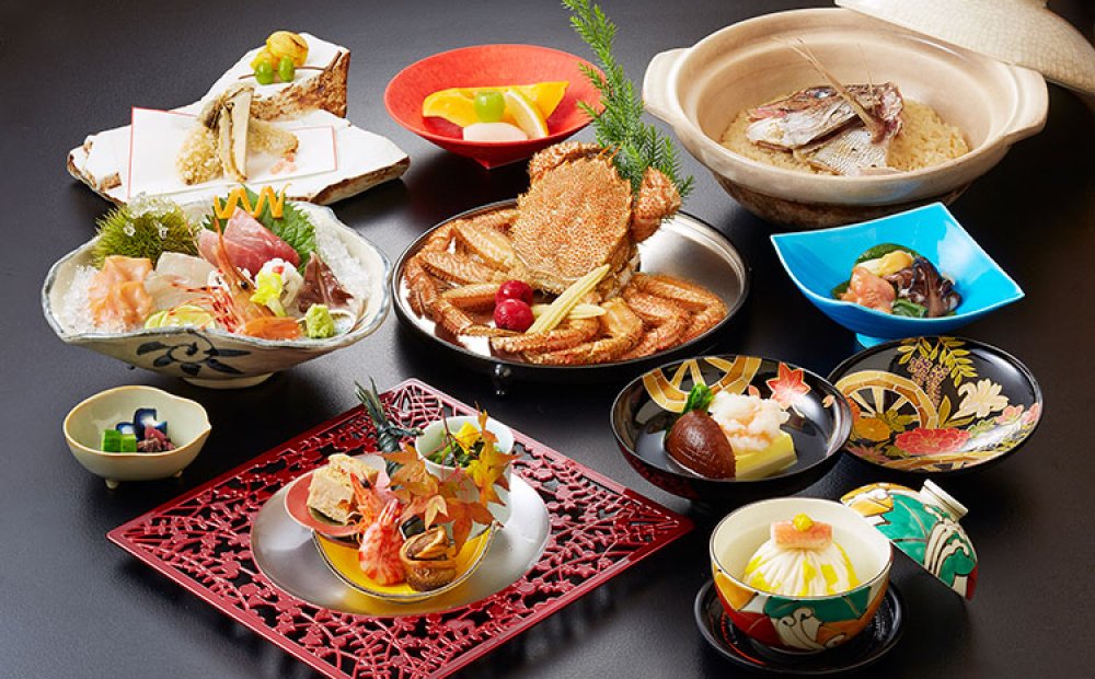 旬の素材を使った本格会席