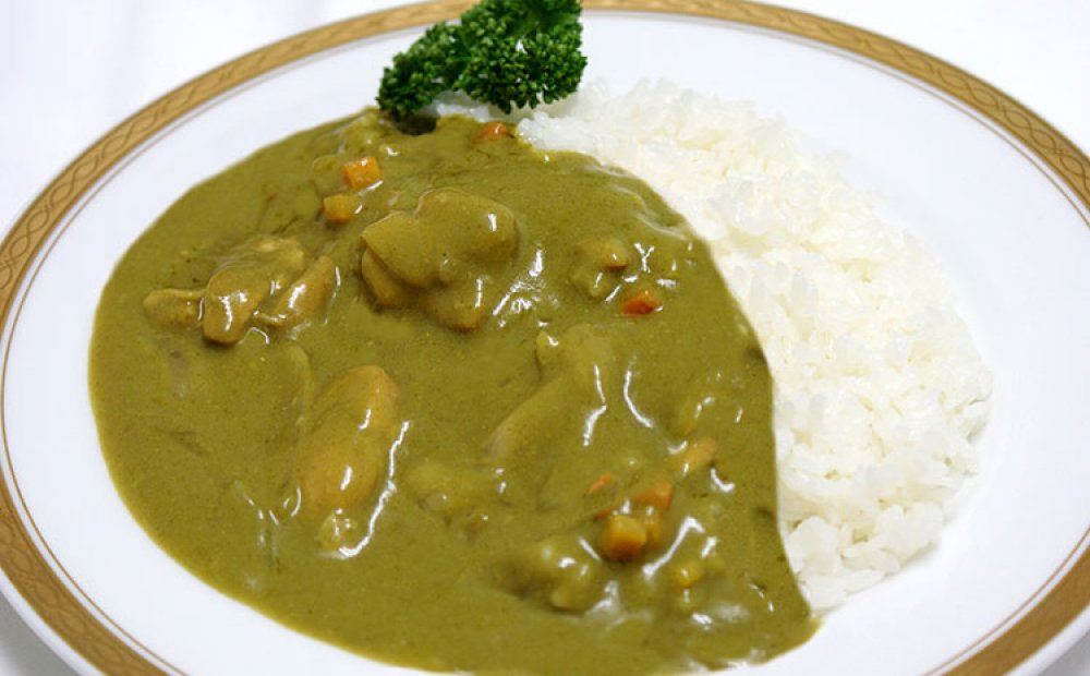 小松菜カレーはおみやげに