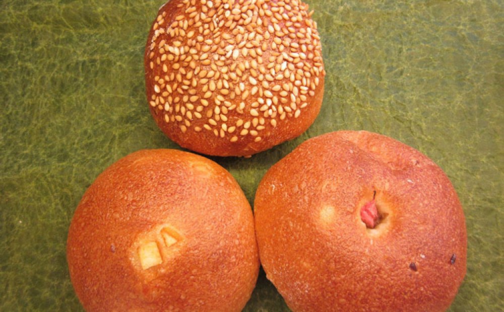 自家製酒種を使ったあんぱん