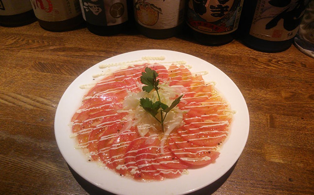 トマトのカルパッチョ