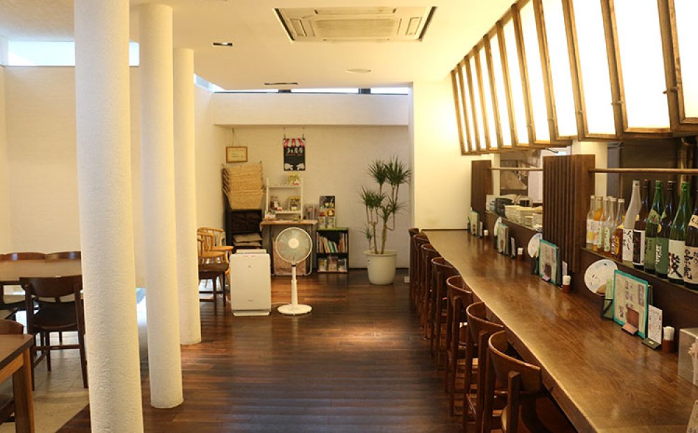 女性一人でも気軽に入れる雰囲気