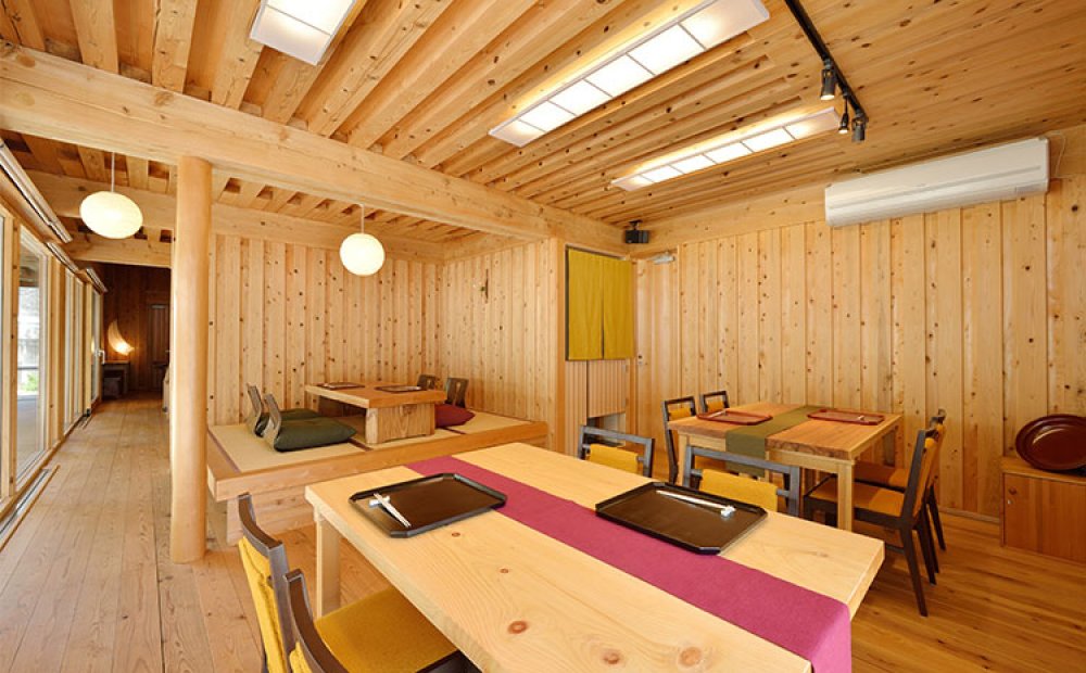 木の香りに包まれる幸せを味わえる