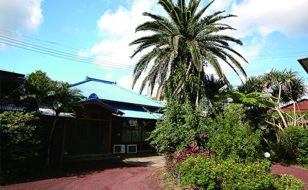 自家農園をもつ民宿