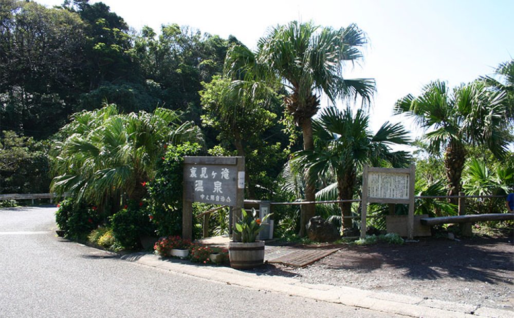 亜熱帯植物の森にある趣ある温泉