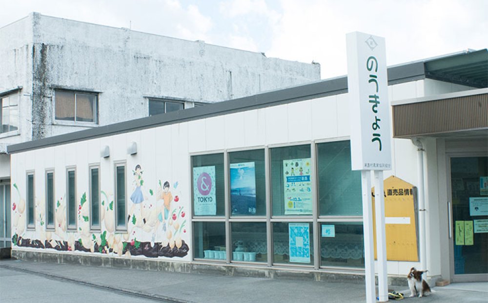 野菜や加工品が並ぶ農協の直売所