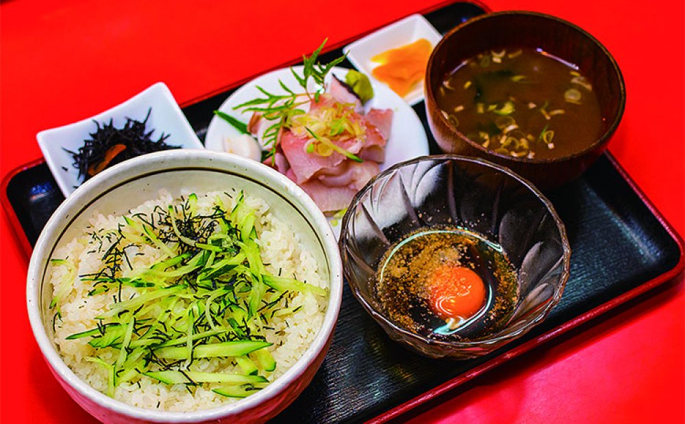 島魚のぶっかけ丼