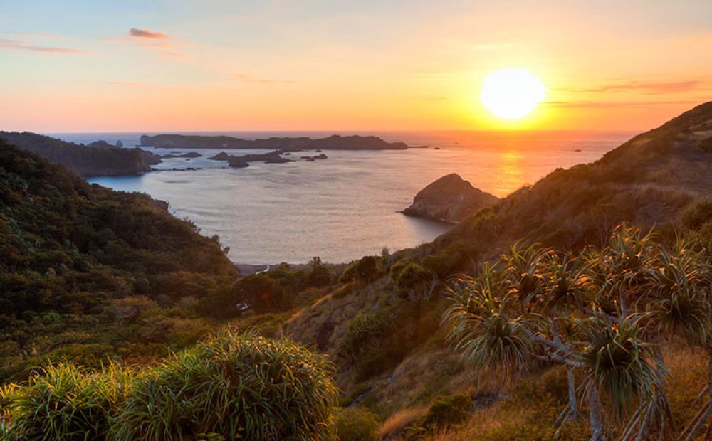 中山峠から南側を望む