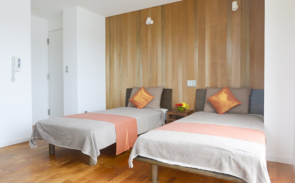 ラグジュアリーなスイートルーム