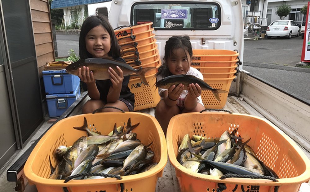 体験フィッシングでもこの釣果