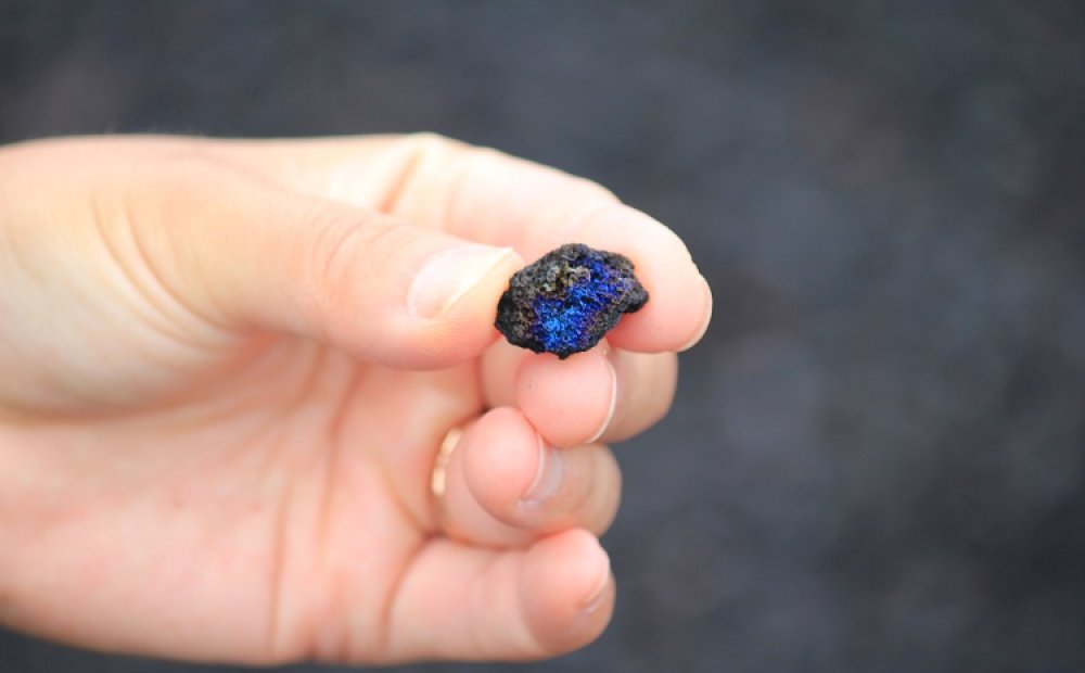 火山から噴出したスコリア