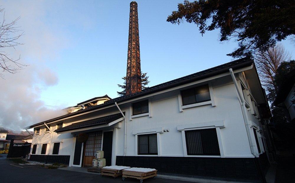 老舗ならではの重厚感が漂う酒蔵