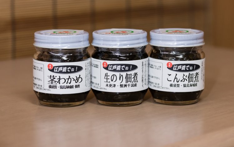 伝統的な手法で作る東京の佃煮