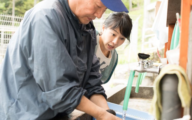釣りたての魚をその場で食べれる