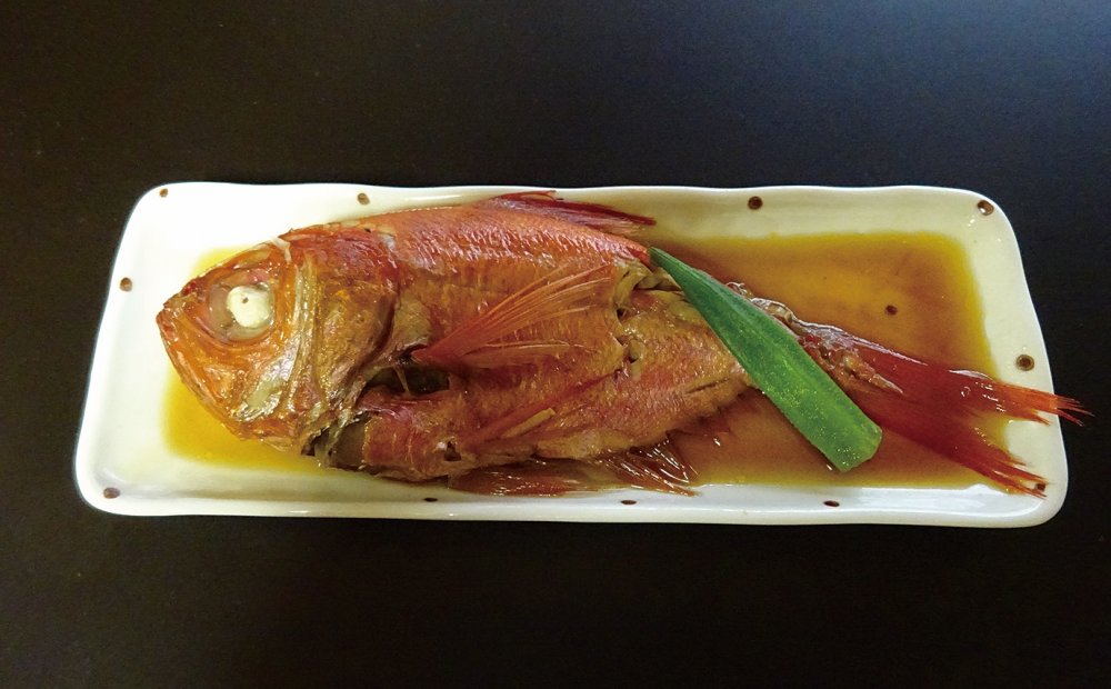 金目鯛の煮付