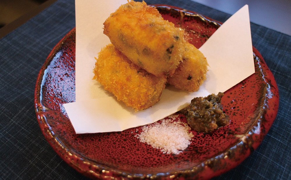 明日葉のコロッケ