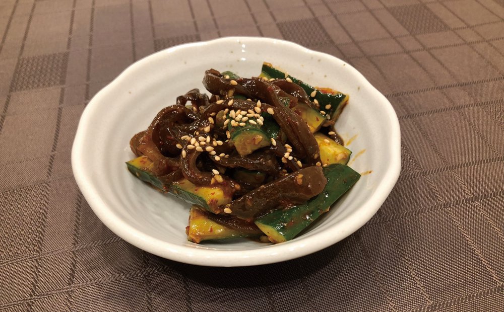 海風木耳入り ピり辛きゅうり