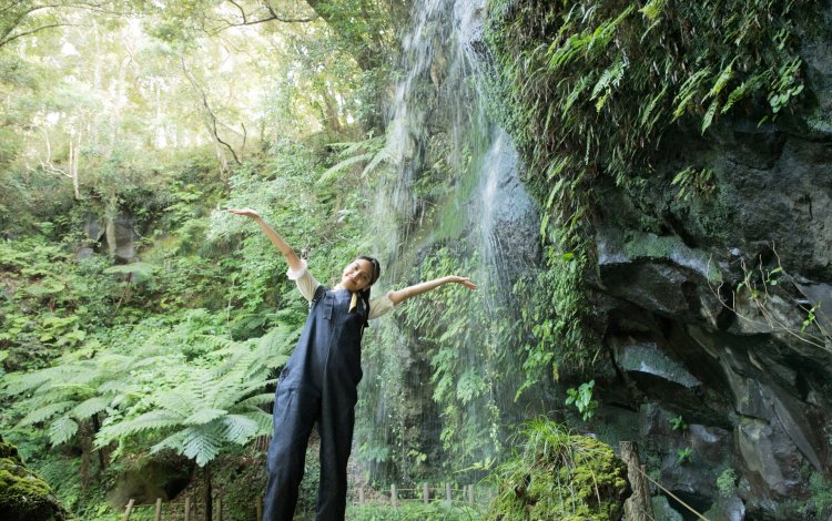 マイナスイオンのシャワー