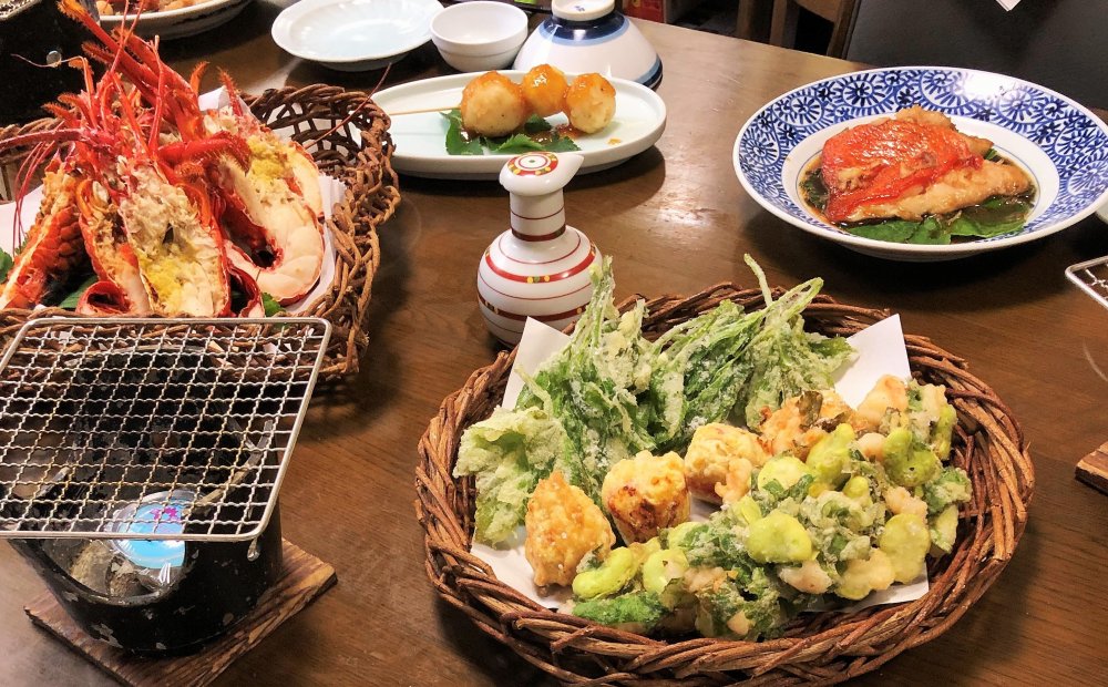 八幡荘（やはたそう）の夕食②