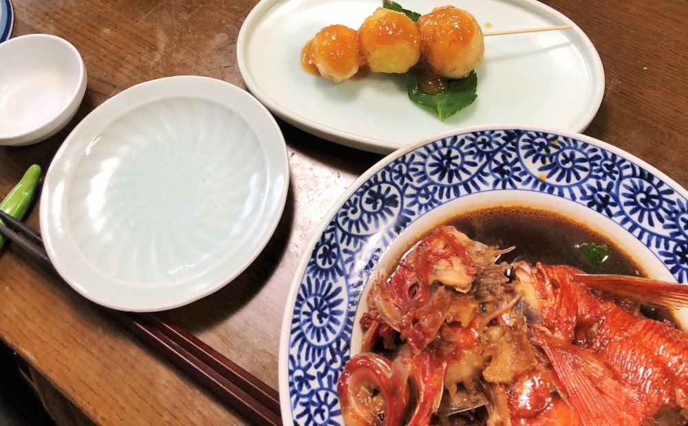 八幡荘（やはたそう）の夕食②