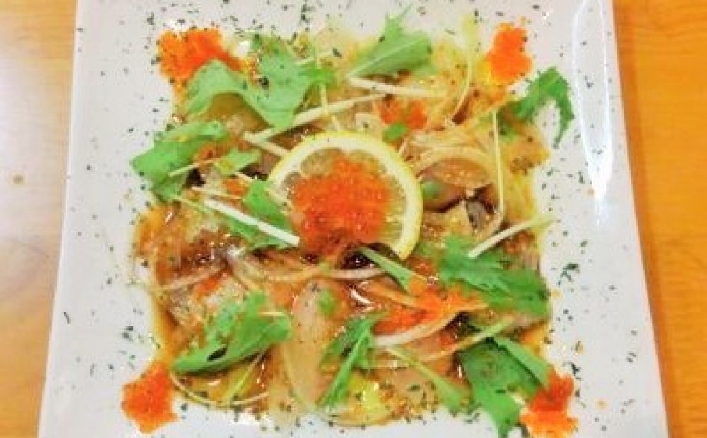 魚のカルパッチョ