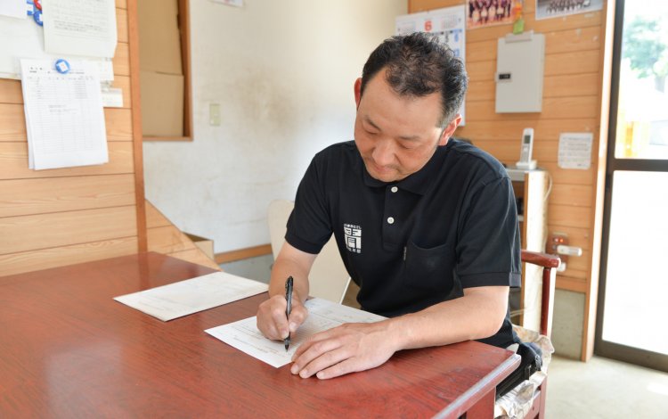 “東京むさし農業協同組合”青壮年部の部長として
