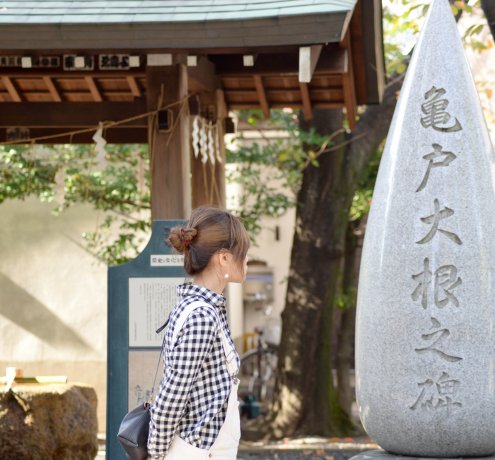 日本一小さくて真っ白な大根をこの手で！