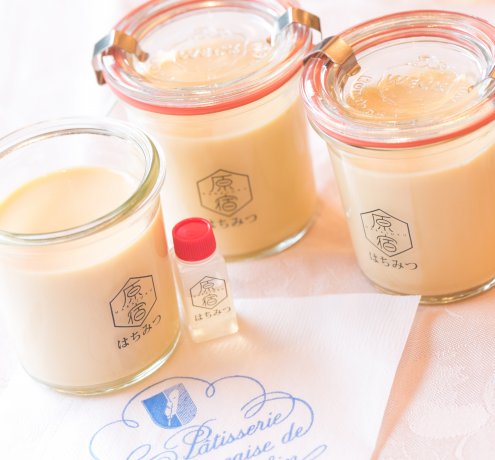 「原宿はちみつ」を使用したスイーツ