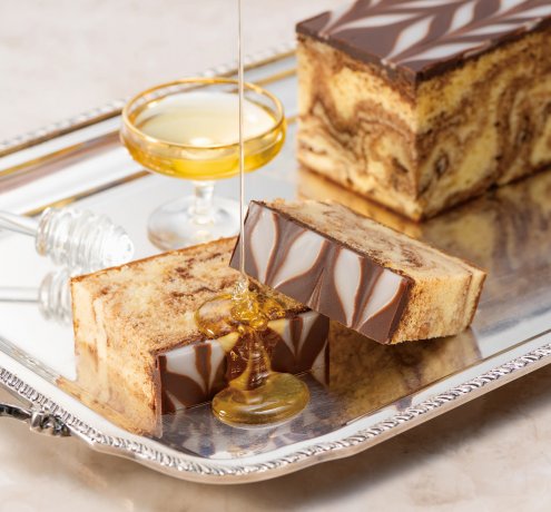 変わらぬ製法で受けつがれ、愛されてきた「マーブルケーキ」