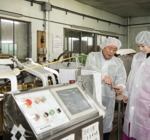 いろいろな工程を経て商品に