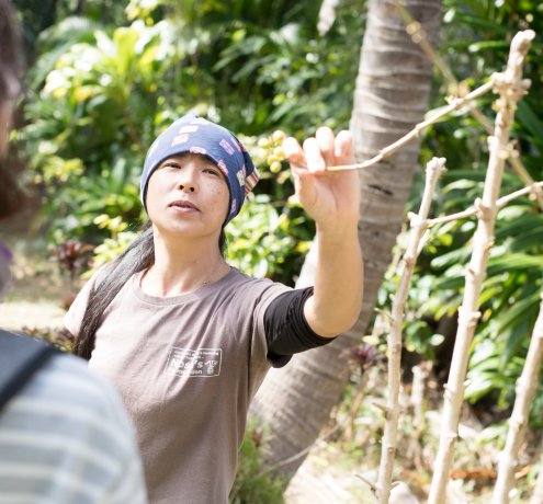 「島での滞在が長引いたのは、神様の采配」