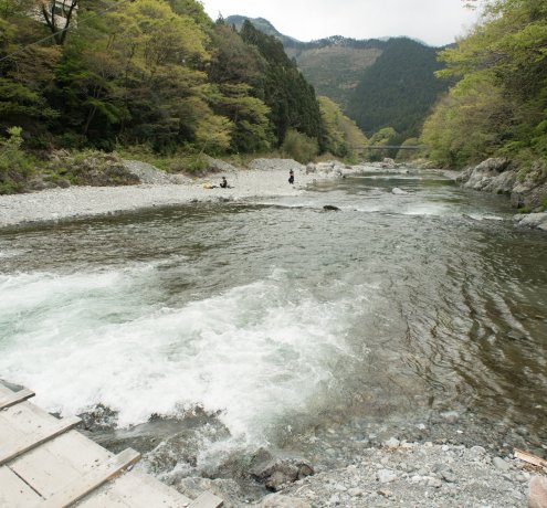 レベルに合わせた釣りエリア