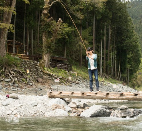 マス釣り初挑戦