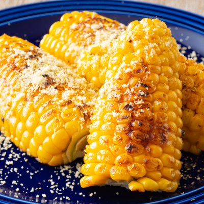 トウモロコシの山椒焼き