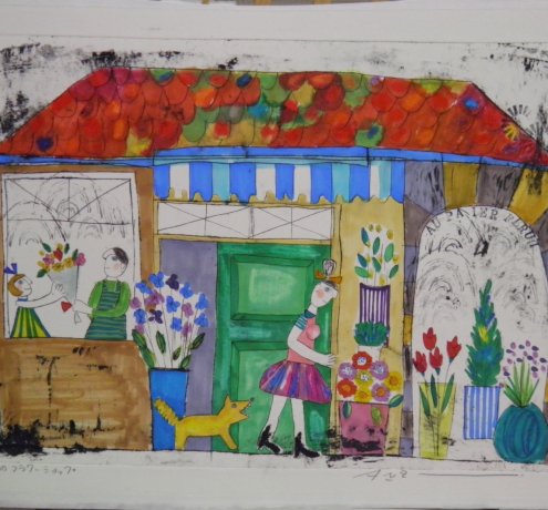 花文化とアートをコラボレーション