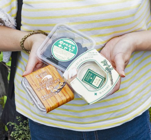 奥多摩産のわさびの辛みを活かして