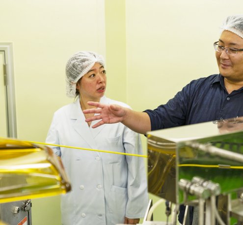 奥多摩産のわさびの辛みを活かして